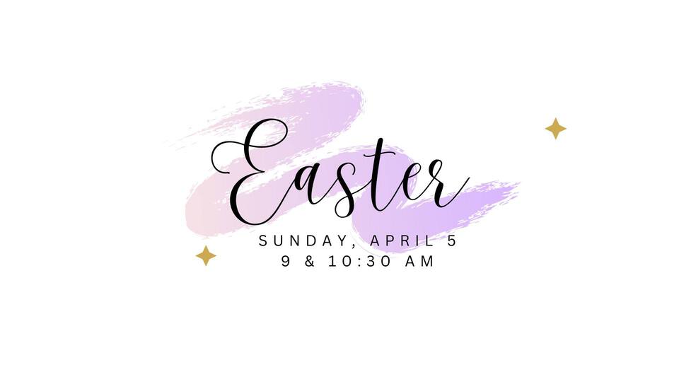 Easter @10:30am